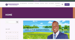 Desktop Screenshot of lifelineministries.net