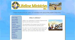 Desktop Screenshot of lifelineministries.com